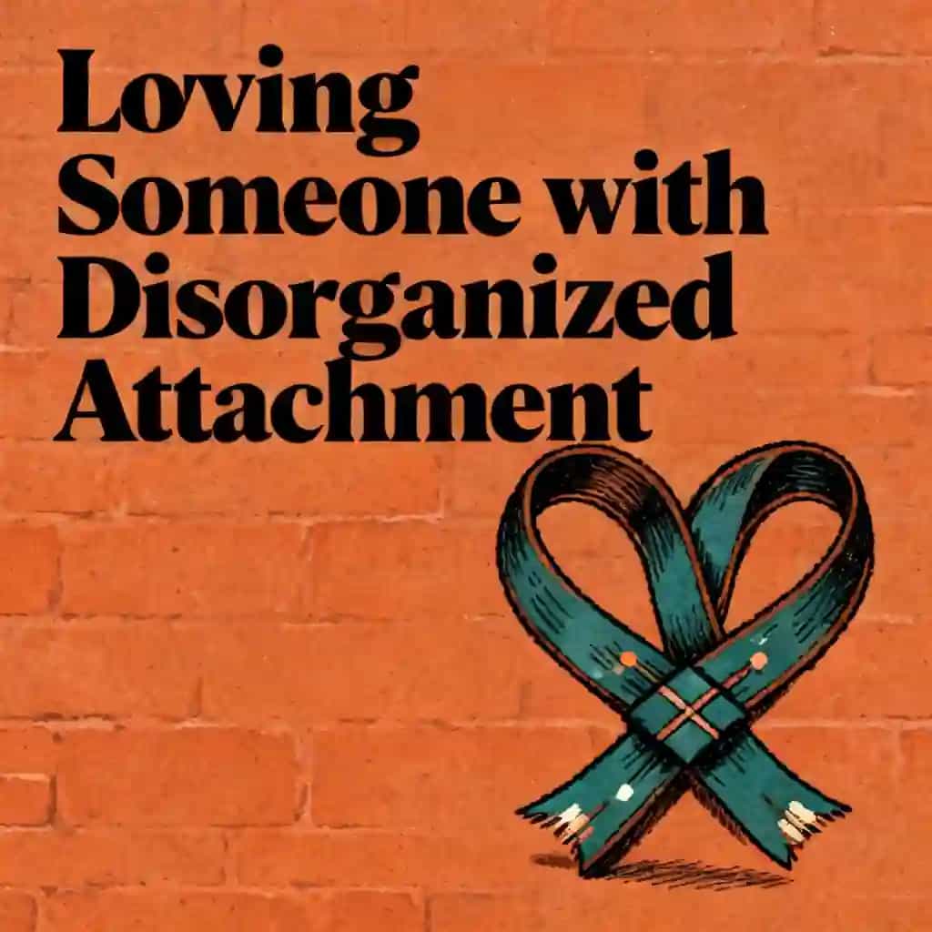 Copertina del libro Loving Someone with Disorganized Attachment