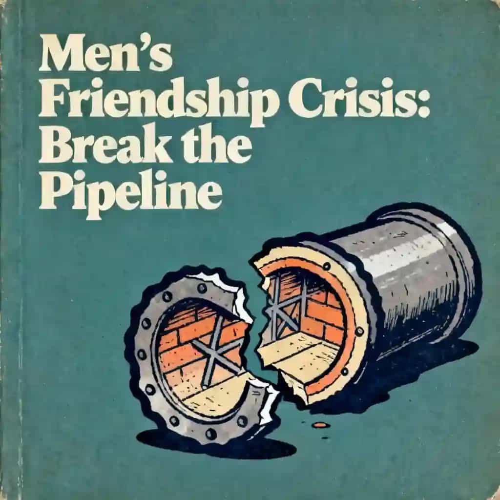 The Male Friendship Crisis: Breaking the Pipeline book cover