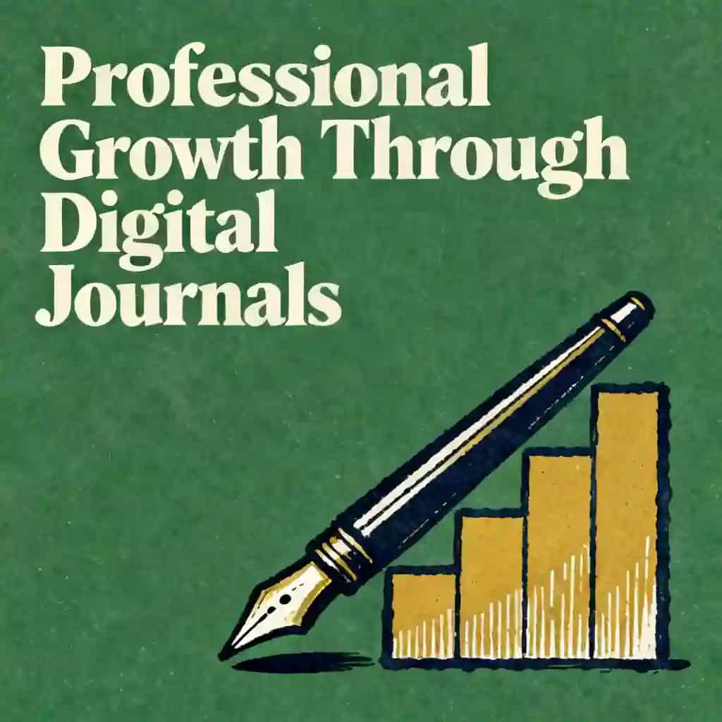 Digital Journaling for Professional Growth の書籍表紙