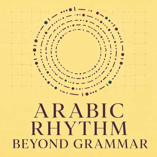 Copertina del libro Arabic language rhythm is more than just grammar
