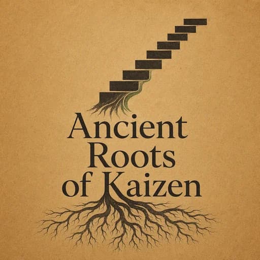 Kaizen: The Ancient Roots and Philosophy of Continuous Change