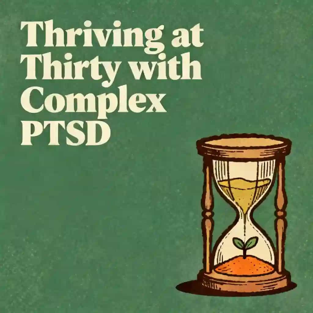 Обложка книги Thriving at 30 with Complex PTSD