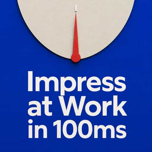 Buchcover von The First 100 Milliseconds: Mastering New Job Impressions