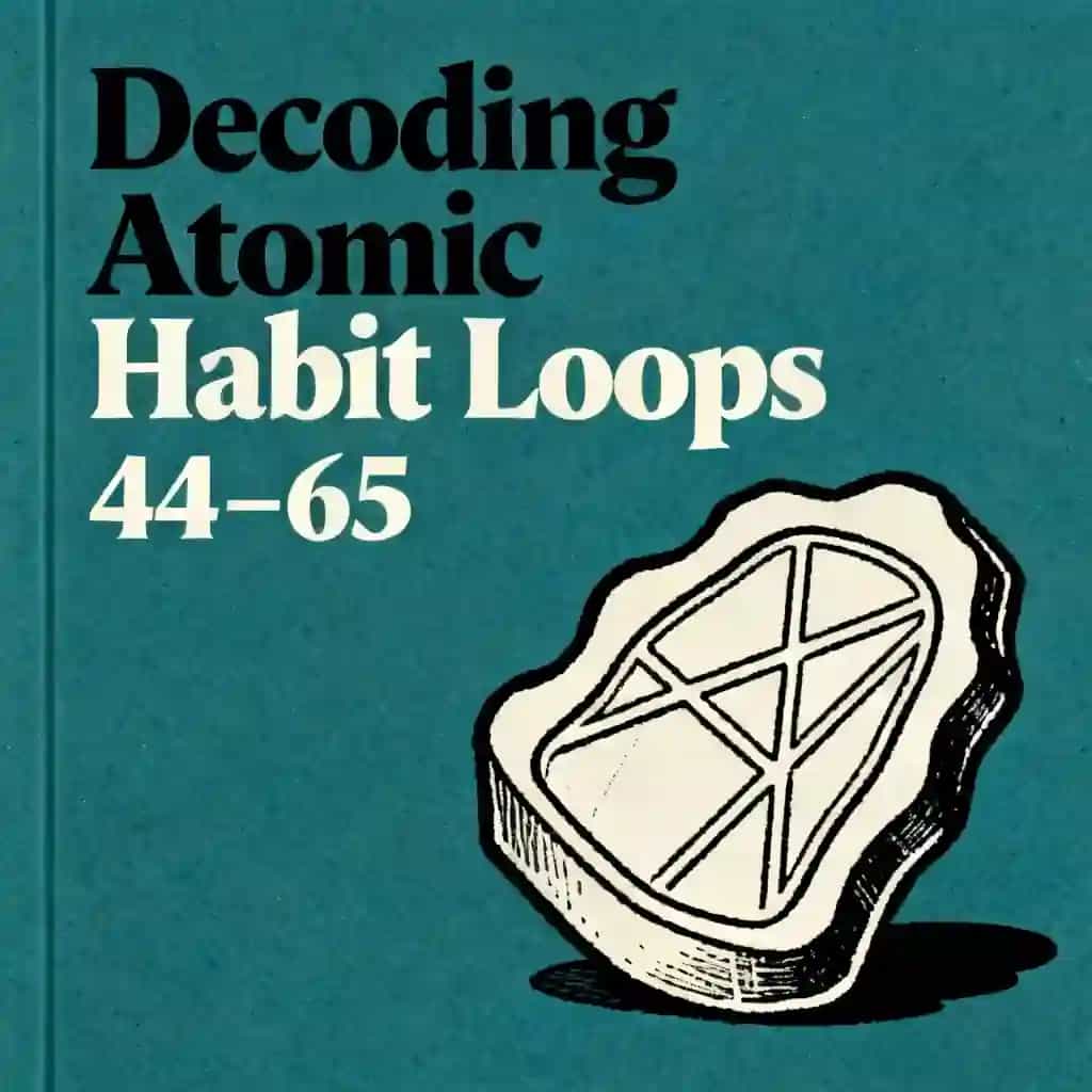 Unlocking Atomic Habits book cover
