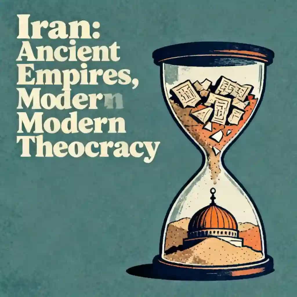 Copertina del libro Iran: From Ancient Empires to Modern Theocracy
