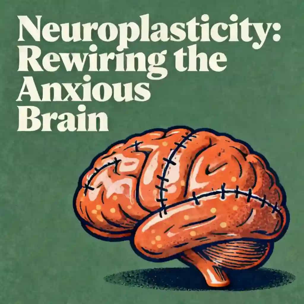 Couverture du livre Neuroplasticity: Rewiring the Anxious Brain