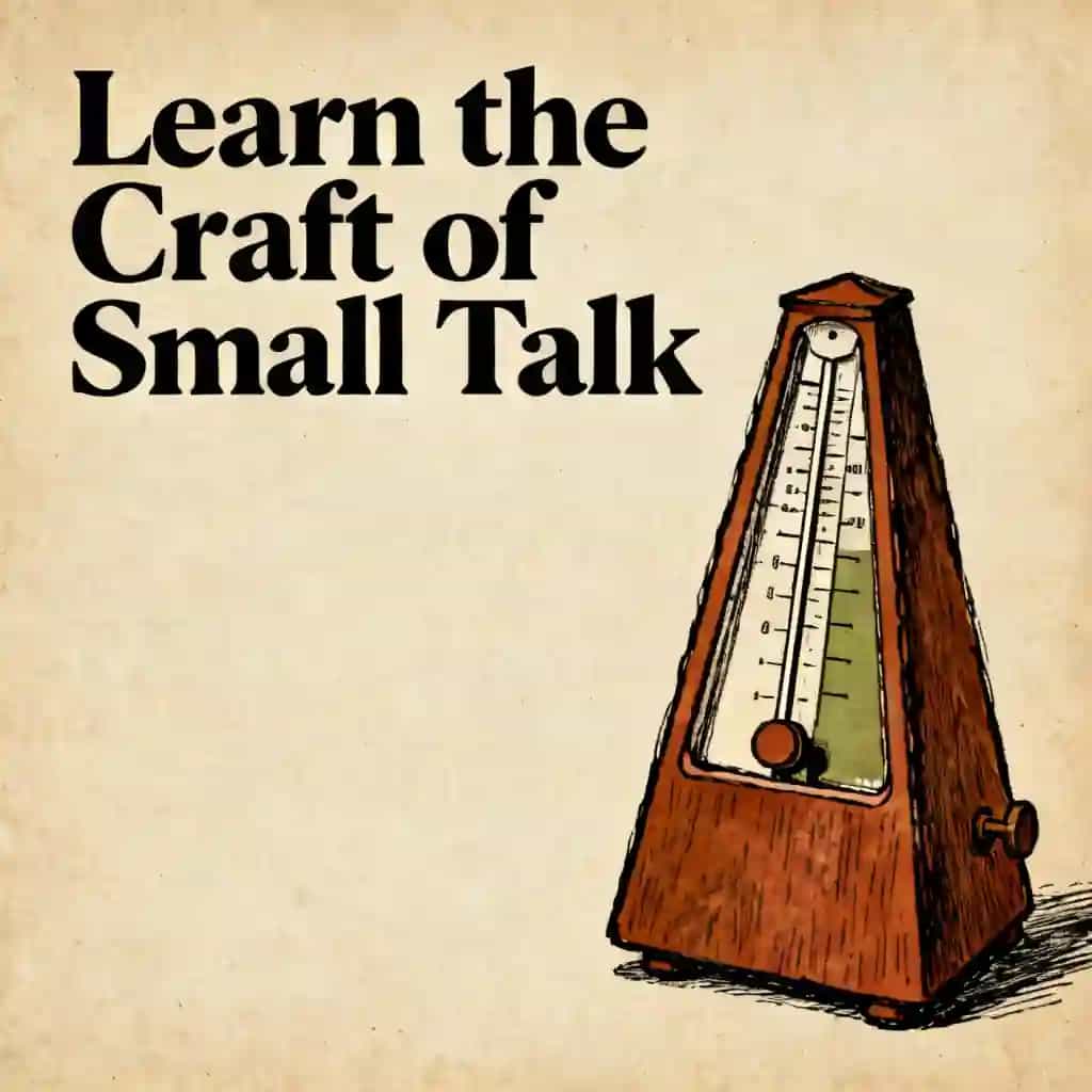 Small talk is a skill you can learn 책 표지