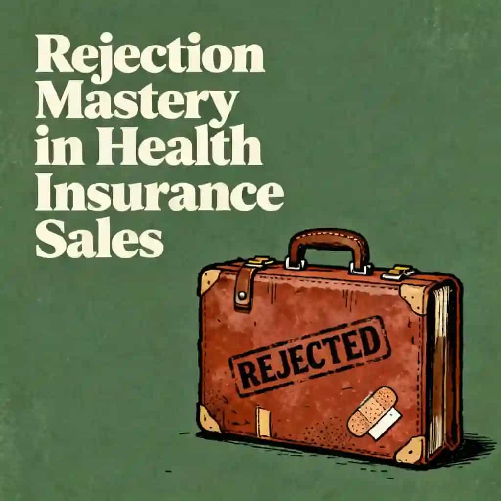 Mastering Rejection in Health Insurance Sales book cover