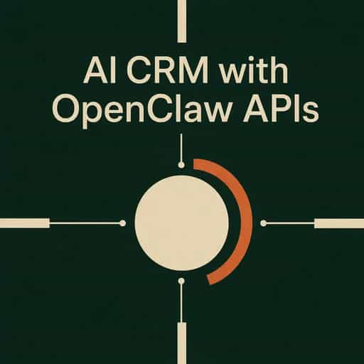 Copertina del libro Build an AI CRM with OpenClaw and REST APIs