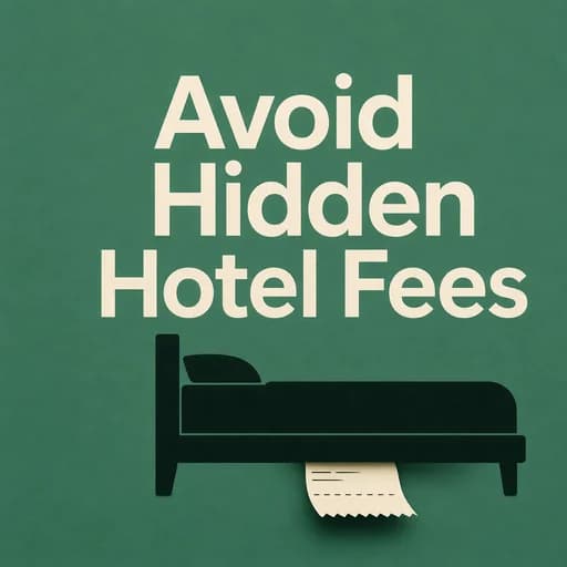Hidden hotel fees and how to avoid them