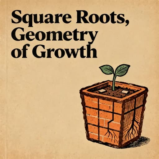 Square Roots: The Geometry of Growth and Mathematical Foundations