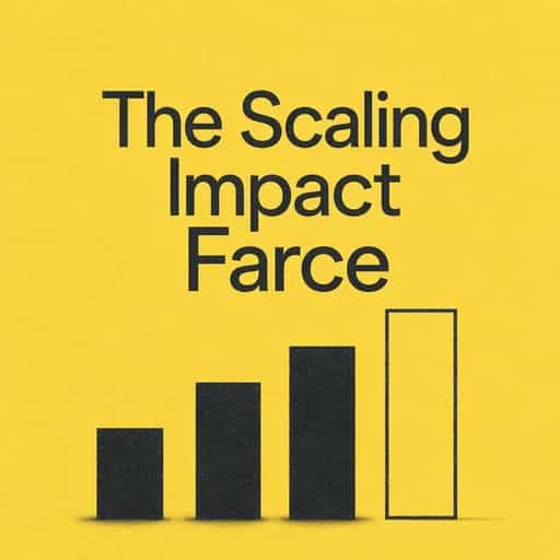 Buchcover von The Farce of Scaling Impact