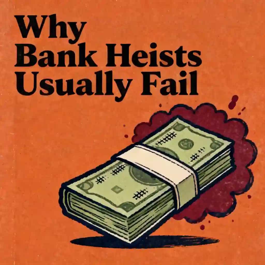 Couverture du livre Famous bank heists and why they usually fail
