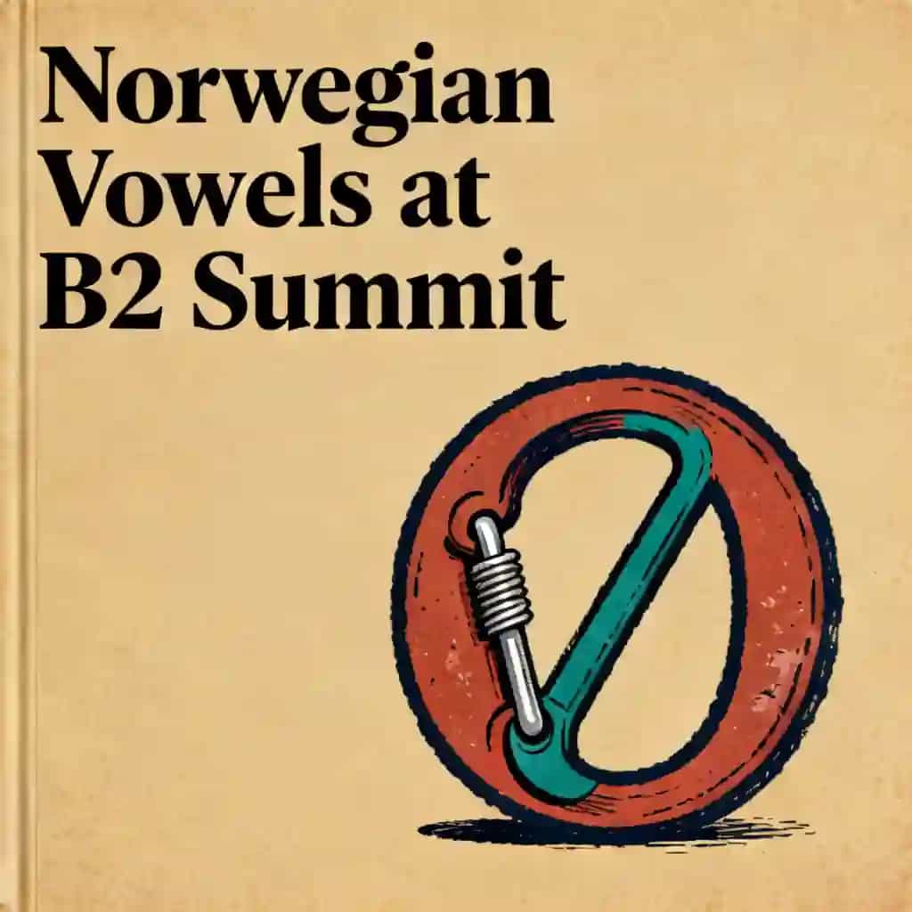 Portada del libro Norwegian Vowels and the B2 Summit