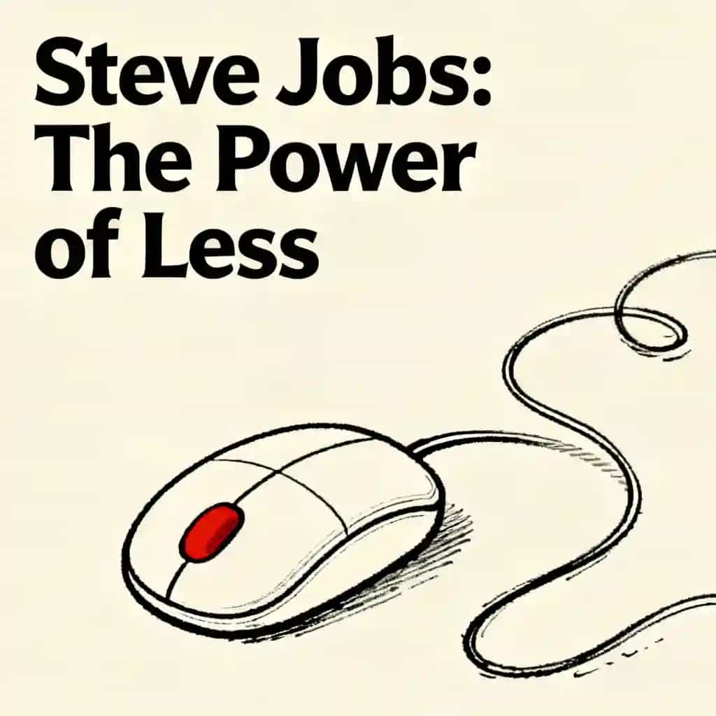 Buchcover von Steve Jobs: The Revolutionary Power of Less