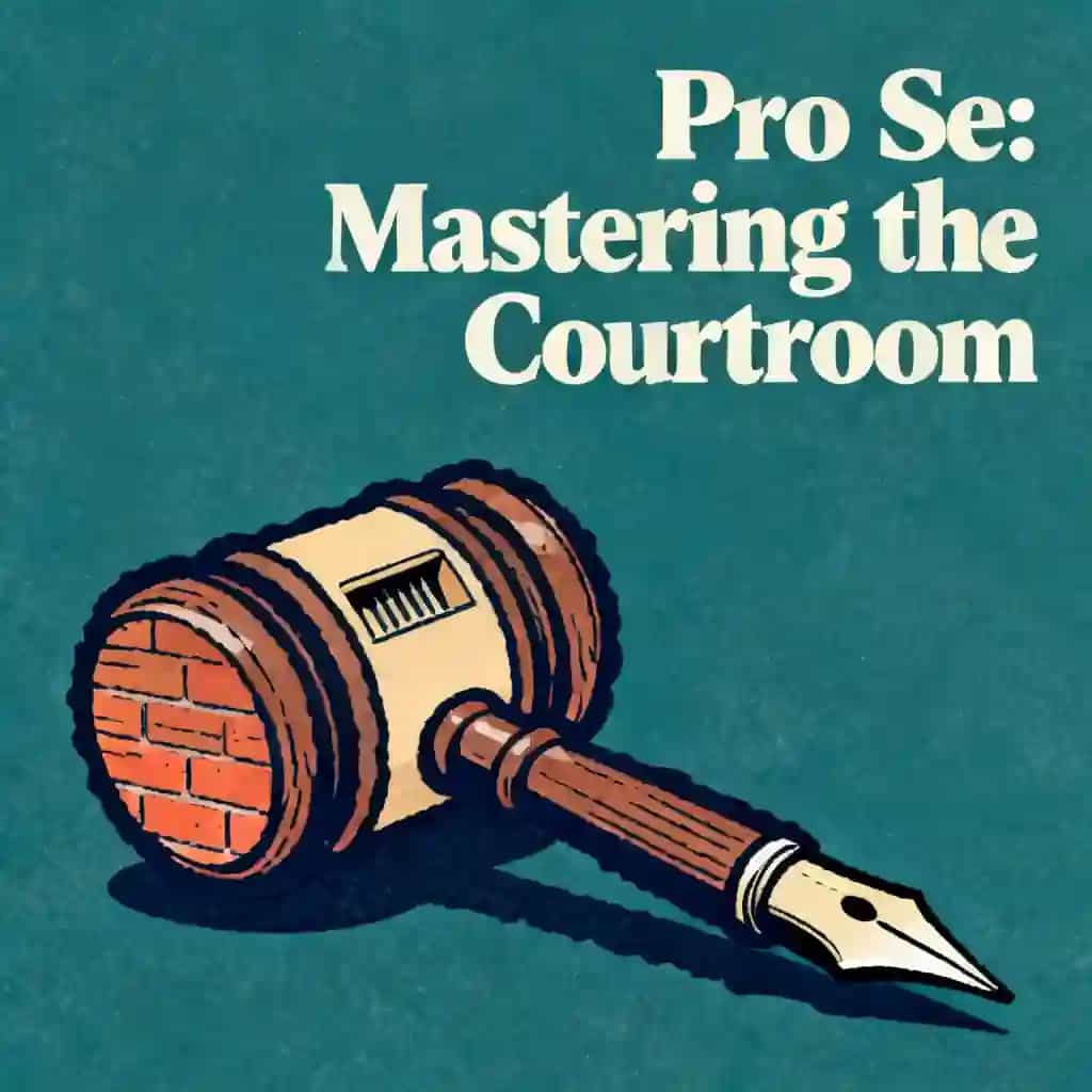 Copertina del libro The Self-Represented Litigant: Courtroom Mastery