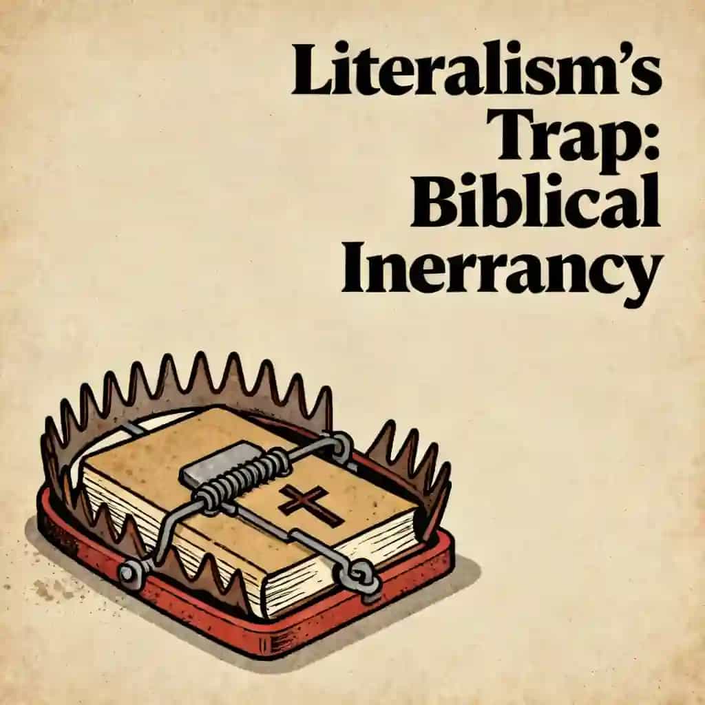 Buchcover von Biblical literalism and the trap of inerrancy