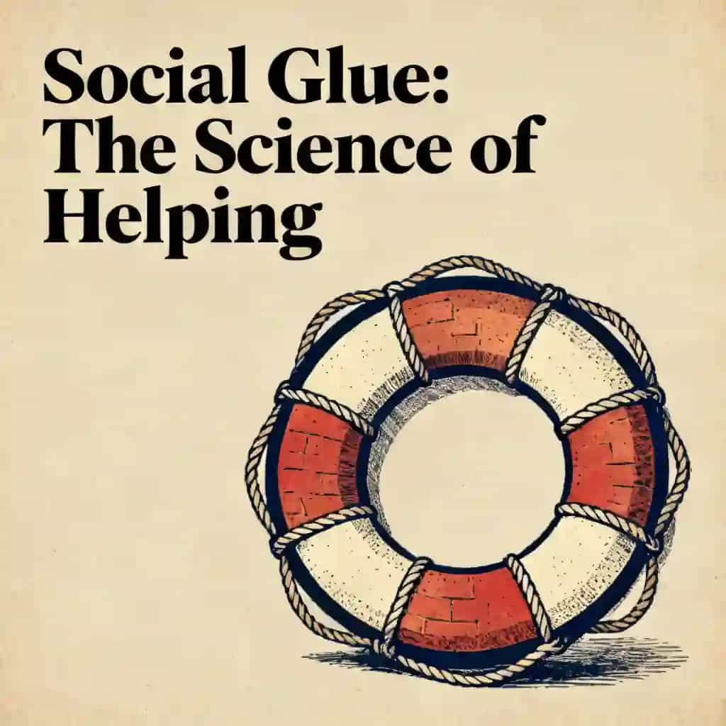 Social Glue: The Science of Helping の書籍表紙