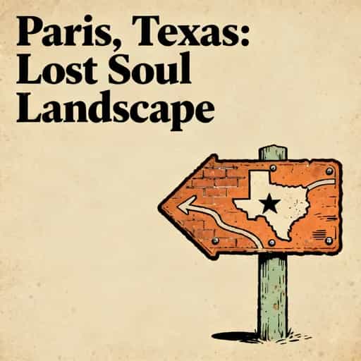 Buchcover von Paris, Texas: Landscape of a Lost Soul