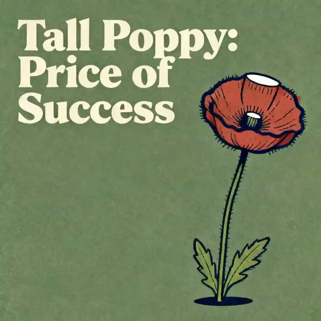 Tall Poppy Syndrome: The Cost of Success 책 표지