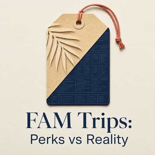Travel Advisor Perks: The Reality of FAM Trips book cover