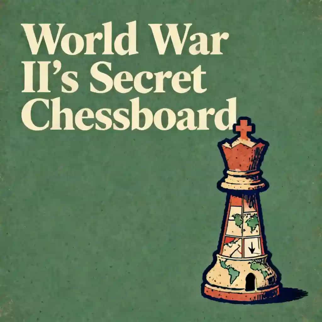 Capa do livro The Secret Chess Game Behind World War II