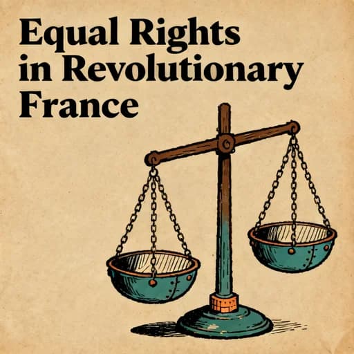 Equality in the French Revolution: The 1794 Abolition of Slavery