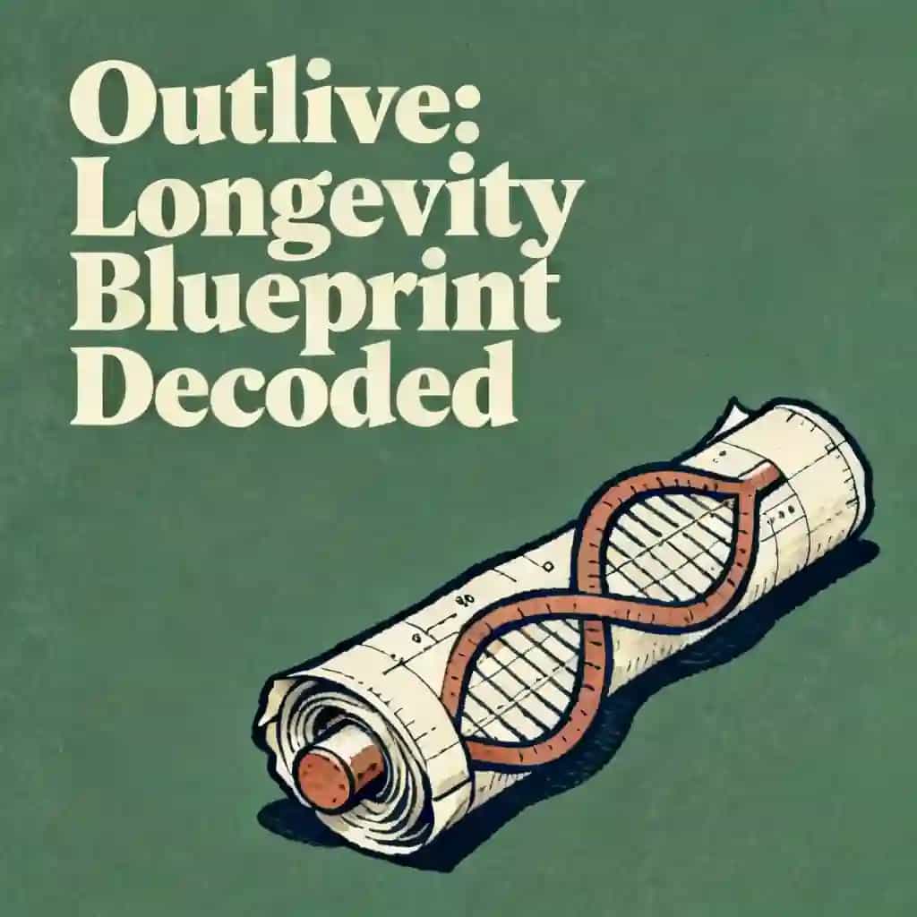 Outlive's Longevity Blueprint Decoded book cover