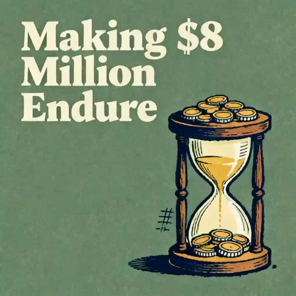 Managing an $8 Million Windfall Without Running Out book cover