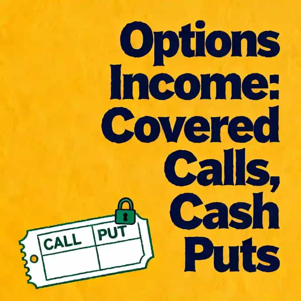 Options Income Mastery: Covered Calls & Cash-Secured Puts 책 표지