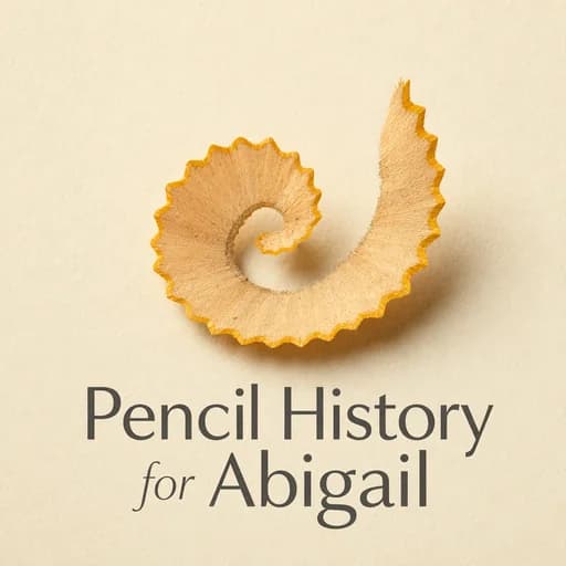 The Little Tail: A History of Pencils and Graphite for Abigail