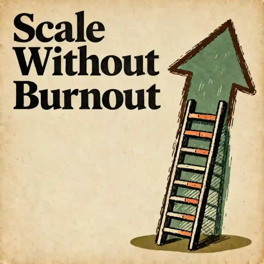 Capa do livro Scaling Your Business Without the Burnout