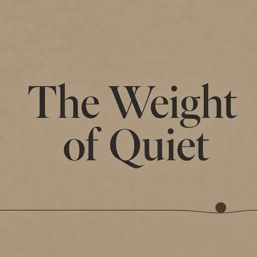 Couverture du livre The Weight of Quiet Moments