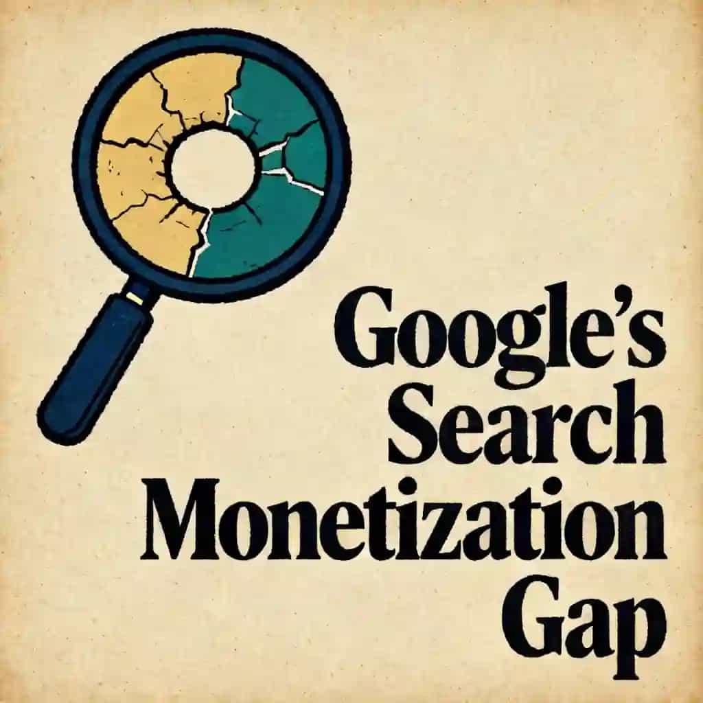 Google Search and the Monetization Gap 책 표지