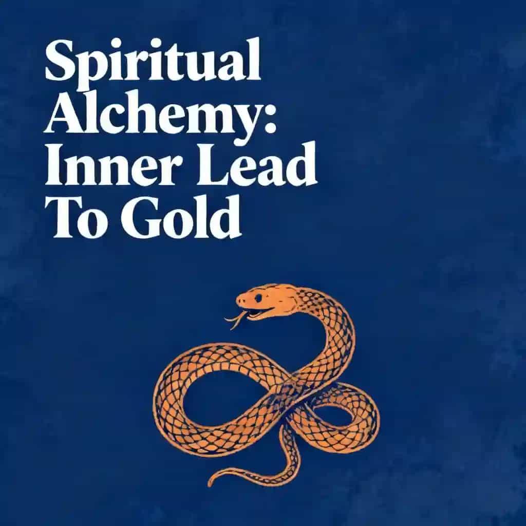 Portada del libro Spiritual Alchemy: Transform Your Inner Lead to Gold