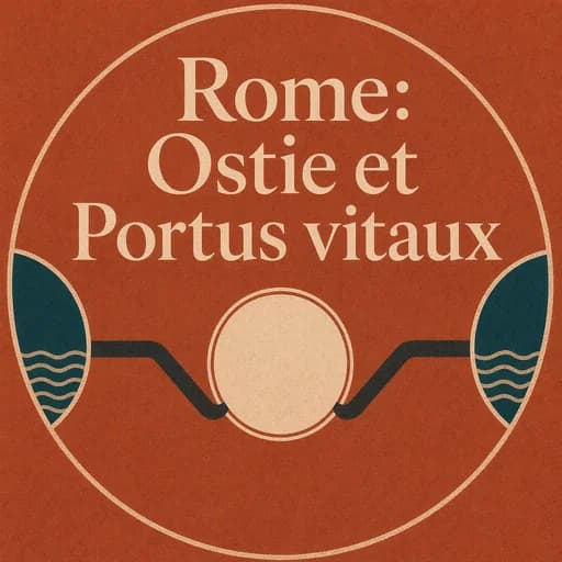 Rome : Le défi vital des ports d'Ostie et Portus | Logistique Antique