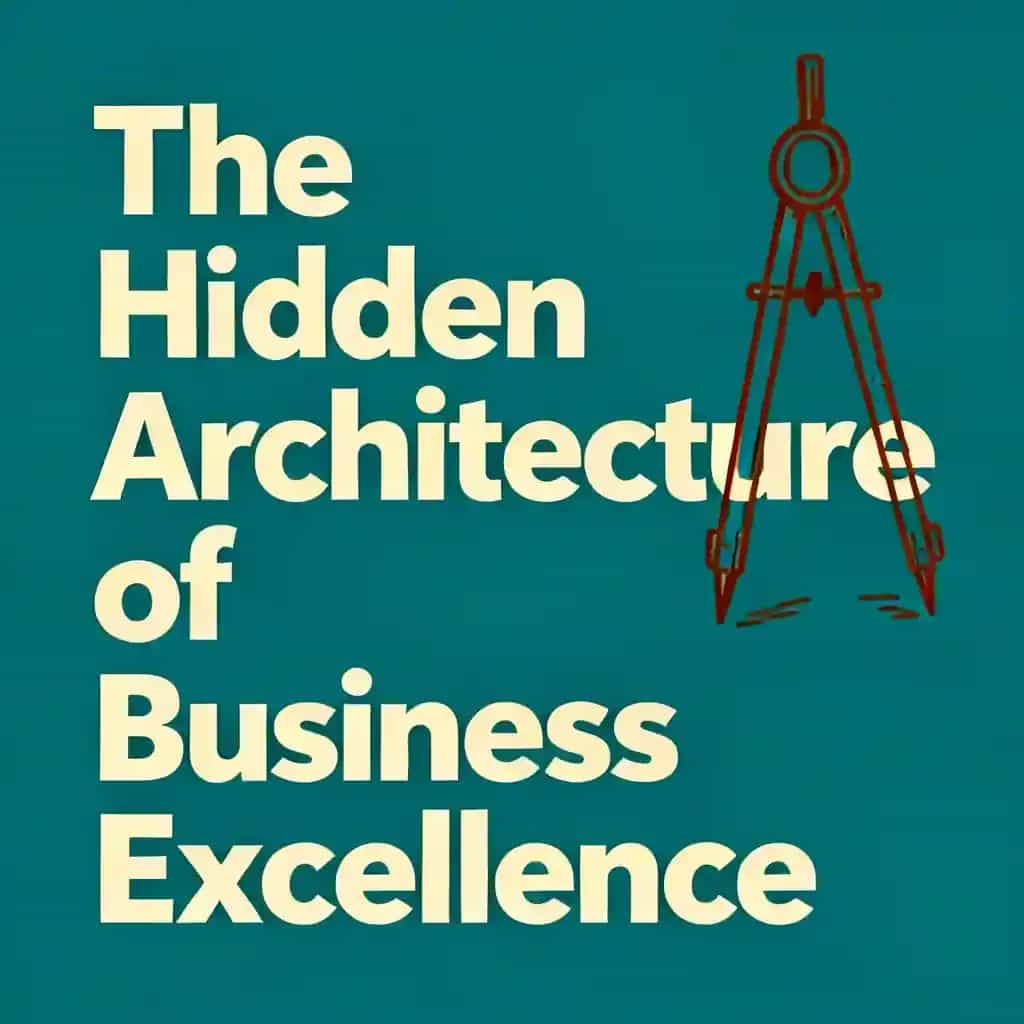 Couverture du livre The Hidden Architecture of Business Excellence