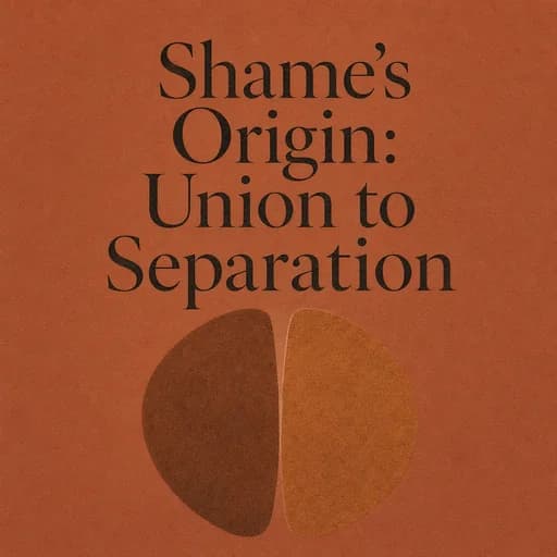 The Origin of Shame: From Unified Consciousness to the Ego