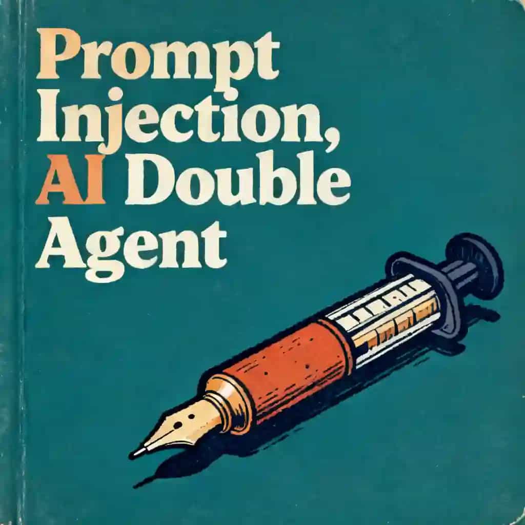 Prompt Injection: The AI Double Agent の書籍表紙
