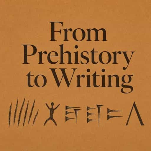 Couverture du livre Prehistory to History: The Path of the Written Word