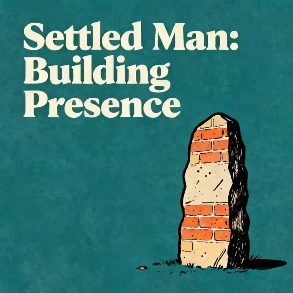 Buchcover von The Settled Man: Building Real Presence