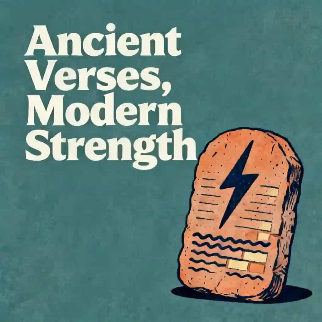 Ancient Words, Modern Strength: Inspirational Verses 书籍封面