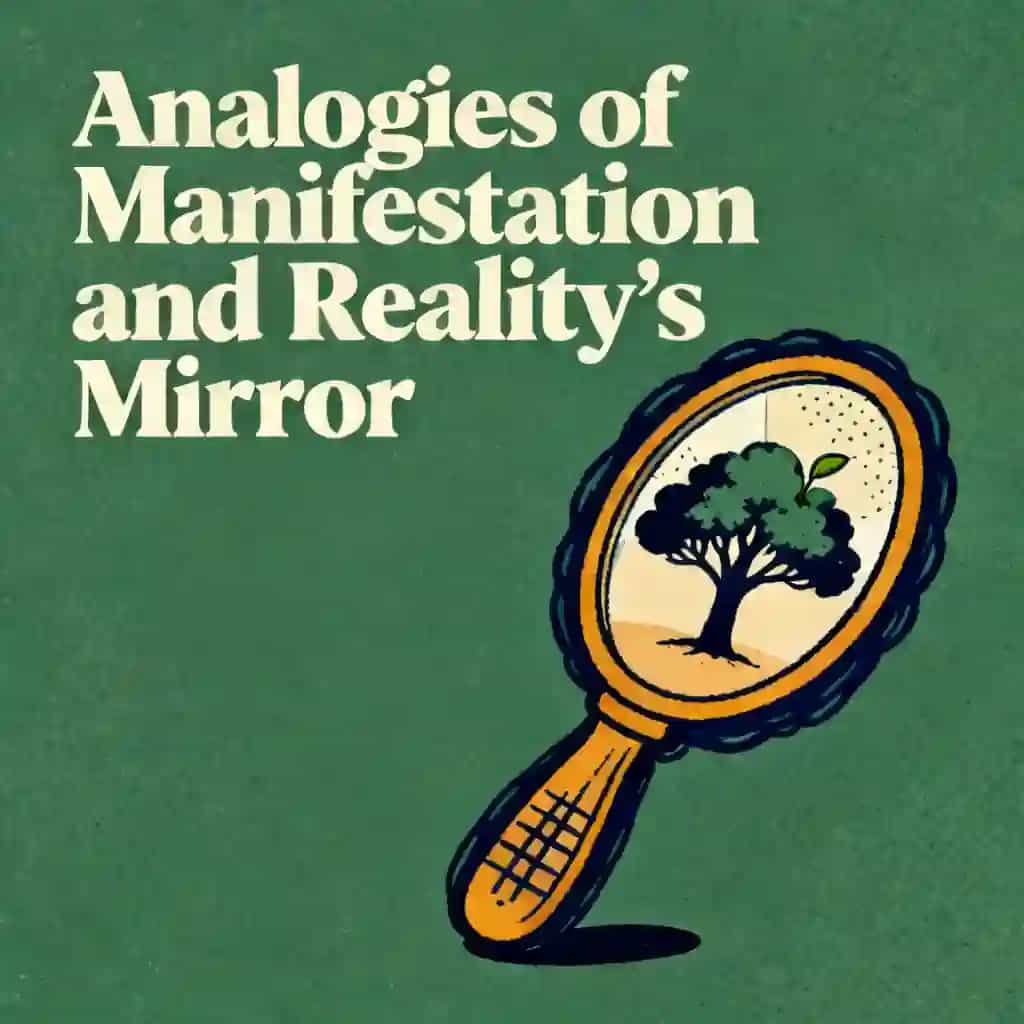 Manifestation analogies and the mirror of reality book cover