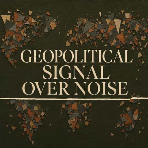 Обложка книги Geopolitical Risk: Signal Over Noise
