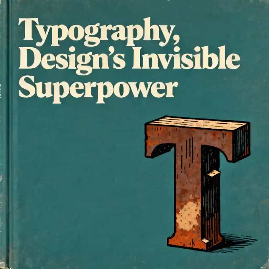 Typography: The Invisible Design Superpower book cover