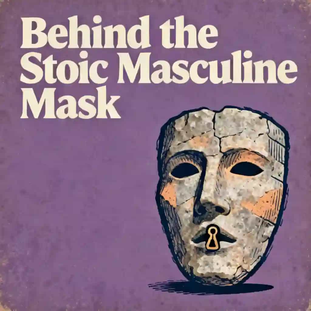 Couverture du livre Masculinity and the Stoic Mask
