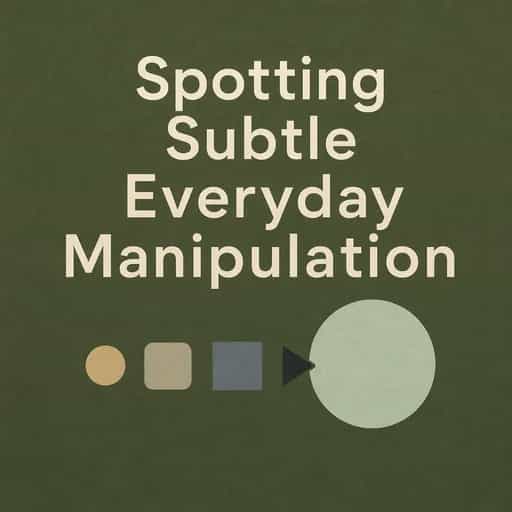 Buchcover von The Subtle Tests of Everyday Manipulation