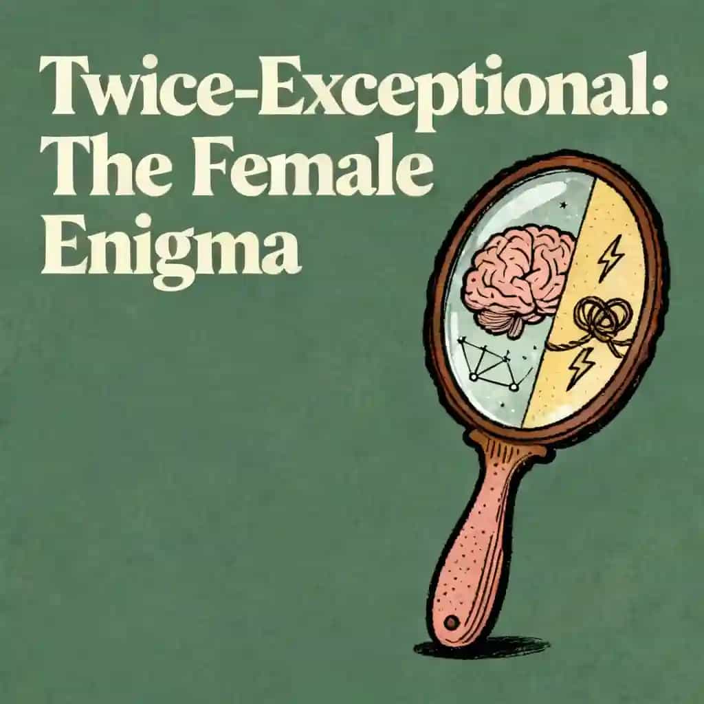 Portada del libro Doble Excepcionalidad: El Enigma Femenino