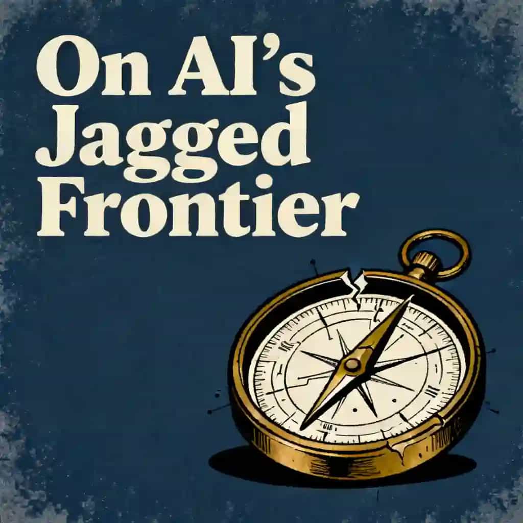 The Jagged Frontier of AI book cover