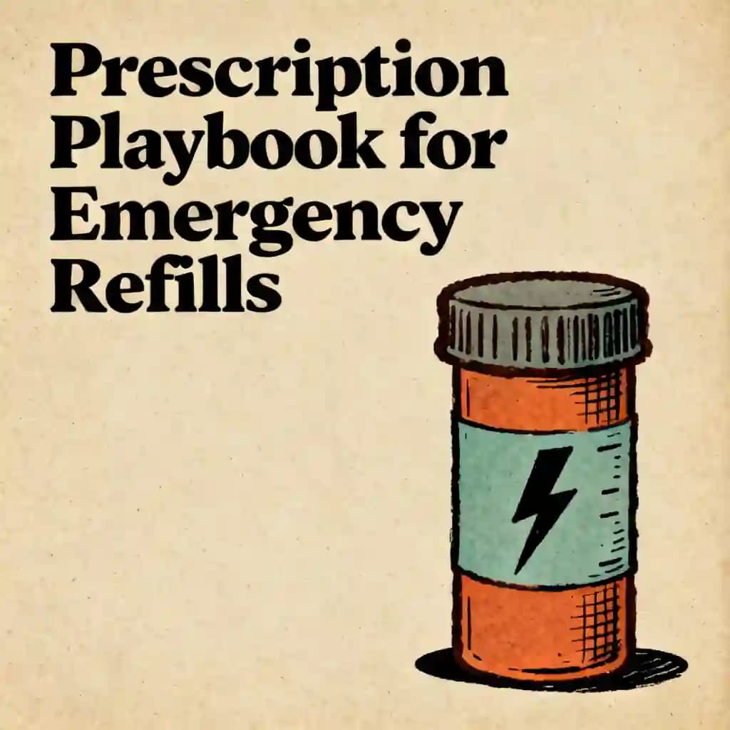 Emergency Refills: How to Get a Prescription Without a GP